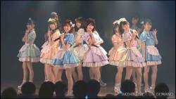   Watching 12th anniversary and i realized moechan is the tallest in team B.  Wow&hellip;  