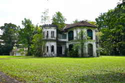 :  Abandoned house. Penang, Malaysia. 