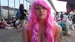 theblackmercy:  mindlevelzero:  hypnogirlgifs:  pink haired girl put under  This might be my favourite thing ever represented in the Graphics Interchange Format.  I may have reblogged this in the past, but it’s so hot…it gets another round. 