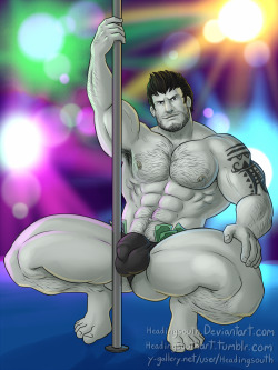 headingsouthart:  Commission: Roegadyn for http://captainbaraxiv.tumblr.com/