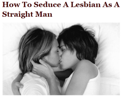 shybairnsget-nowt:ladyslamboleyn:sassy-gay-justice:fellyjish:ladieskeepklassy:Reasons why women are always on guardFrom the article “How to Seduce a Lesbian as a Straight Guy” from Returnofkings.com Full Article  WHAT THE FUCK OH GROSS GET IT AWAYIf