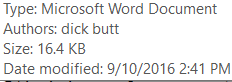 kingfrost:  JUST REALIZED THAT SINCE I MADE MY NAME ON MY COMP “DICK BUTT” IVE BEEN MAILING MY PROFESSORS PAPERS AUTHORED BY DICK BUTT FOR THREE FUCKING YEARS FUCK MY LIFE 