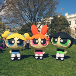 Easter egg rollin&rsquo; at the @whitehouse! 