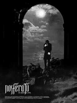 xombiedirge:  Nosferatu by Brandon Schaefer / Tumblr / Twitter Screen print available at the FrightFest 2013 film festival which opens August 22nd ending on the 26th. Available online from FrightFest Originals soon, via random sale announcement