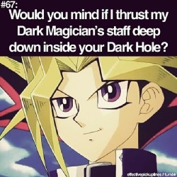 How farve flirts with @22shades_of_awesome #yugioh #flirting
