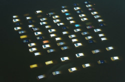 aquaticwonder:  Cars sit submerged in floodwater at a Honda car factory outside the ancient Thai capital of Ayutthaya, north of Bangkok, on October 11, 2011.  via: Christophe Archambault