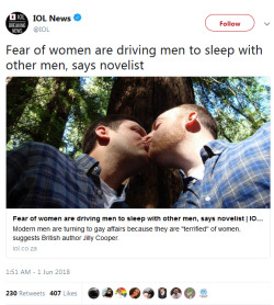 whyyoustabbedme:Is there anything they can’t blame on women, I wonder