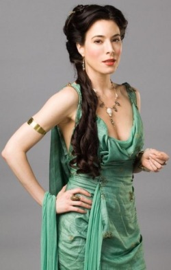 8824kelp: titsout2:  Jaime Murray in Spartacus  Such a tight body! 
