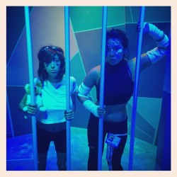Ice King got us. #definitelyprincesses (at San Diego Comic-Con 2013)