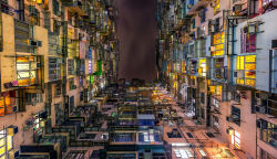 redlipstickresurrected:  Andy Yeung (Hong Konger, b. Hong Kong) - 1: Montane Mansion In Hong Kong from Compact City series, 2014  2:  02 from Compact City series, 2014  3:  Fok Cheong Building In Hong Kong from Compact City series, 2014  Photography