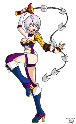 Another Soul Calibur redesign. This time I did Ivy. If Namco doesn’t say anything about Soul Calibur 6 at this E3, I’m giving up hope. 