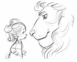 someoneskitten:  babygirlintheshadows:  likeshatteredrainbowglass:  Little’s and their daddy’s ^^  Yes this..  And the Lion fell in love with the lamb …