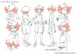 animeslovenija:  I know nobody cares by now, but LWA2 new characters have been officially publicly unveiled earlier today. Edit: I’ll copy the translation from the Kickstarter (which was leaked as well), since the Japanese one is included in the public
