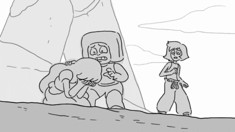 etienneguignard:1/7 Here is some part of my storyboard on Steven Universe Future Finale “I am My Monster”. Despair on the beach… “This is my fault!”