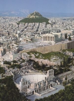 The city of athens