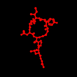 quitemystery:  coolsciencegifs:  Oxytocin molecule GIF by http://moleculestore.com Oxytocin (Oxt) is a mammalian hormone that acts primarily as a neuromodulator in the brain. Oxytocin is best known for its roles in sexual reproduction, in particular durin