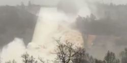 State engineers on Thursday discovered new damage to the Oroville Dam spillway in Northern California, the tallest in the United States. Earlier this week, chunks of concrete went flying off the emergency spillway, creating a 200-foot-long, 30-foot-deep