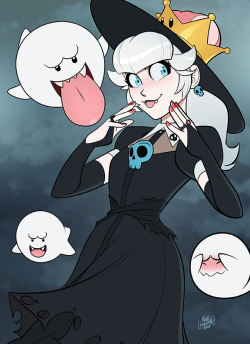 erasedh: pulp-punk:  pulp-punk: Where my goths at. It was asked for, so here’s Peachyboo’s two moods.   I really like all these peach-ified Mario characters. 