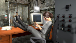 arnoldthehero:  Lara in prison NEW VIDEO!!! (53 sec) Â GFYCAT 1(HD) Â GFYCAT 2(HD) Â Video link HERE (WARNING) with sound (mixtape) Â I can make these gifs with sound if you want)  I spent a lot of time  making it, so  I hope you will enjoy. Likes, messag