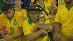 Trivia from the &ldquo;sad guy with a mythical moustache holding the World Cup trophy&rdquo;, and some happy pictures of him! His name is Clovis Acosta Fernandes, also known as &ldquo;Gaúcho da Copa&rdquo;. He&rsquo;s 59 years old and works as a real