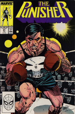 The Punisher Vol.2 No. 21 (Marvel Comics, 1989). Cover art by Erik Larsen and Scott Williams.From Oxfam in Nottingham.