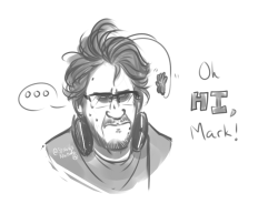 strangenocturne:  The exact moment when markiplier gave up on his hair.
