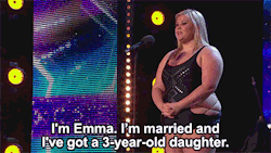 huffingtonpost:  You go Emma!  Watch this plus-size poel dancer show Simon Cowell how it’s done. 