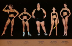 swegener:  Speaking of different body shapes. These are all basically peak human bodies.  How come 99% of them don’t conform to what the entertainment industry tells us is the perfect body? 