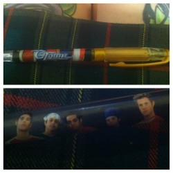 I wish I had an explanation why I found an O-town pen in my bag for school. If he doesn&rsquo;t know O-town he&rsquo;s too young for you. #otown #liquiddreams #90s #ashleyparkerangel #allornothing #boyband #onlyme