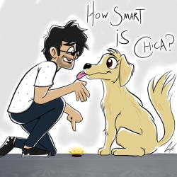 themightyquad-b:  How smart IS Chica? @markiplier