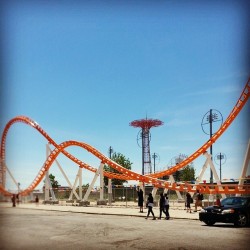 The old and the new @ConeyIslandNY
