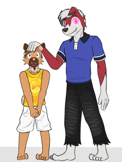 Ricky’s got an older brother who’s a midnight lycanroc.