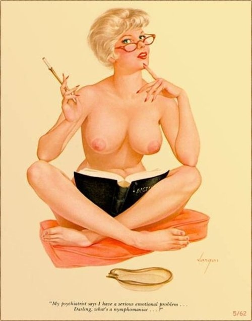 Vintage nude 1950s pin up girls