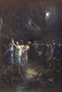 silenceforthesoul:  Gustave Dore - Midsummer Night’s Dream 