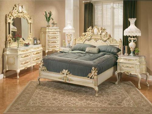 Black king sleigh bed bedroom set
