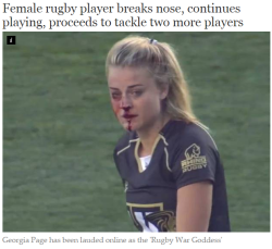 katherinegetsfit:  toscanoirriverente:  xii-thehangedman:Rugby Vs Football  Someone said it