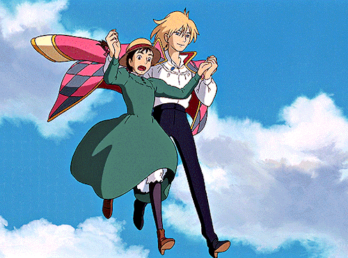 nyssalance:STUDIO GHIBLI + CLOUDSHowl’s Moving Castle (2004) Porco Rosso (1992) My Neighbor Totoro (1988) Ponyo (2008) Castle in the Sky (1986)The Wind Rises (2013) Spirited Away (2001)Kiki’s Delivery Service (1989)[ part 1 ] [ part 2