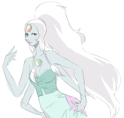 steffydoodles:I watched the new episode of Steven Universe last night and man am I in love with Opal, I really hope she comes back in later episodes I’ve had ‘Giant Woman’ stuck in my head all day. What a gorgeous 4 armed goddess! Quick sketch because