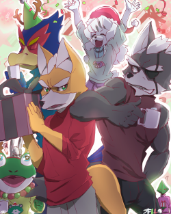lylat-legacy:  STAR FOX - Lylat Legacy Holiday Art [148] Sketch by Layeyes Follow for more like this and news regarding the upcoming webcomic!