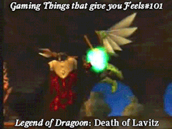 gamingthingsthatgiveyoufeels:  Gaming Things that give you Feels #101 Legend of Dragoon: Death of Lavitz submitted by: satsuyurami 