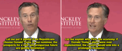 love-order-chaos-repeat:  cutecreative:  cocochampange:  floozys:  micdotcom:  Watch: When Mitt Romney makes the same points as John Oliver, you know shit’s gone south.   this is ‘the villain helps the heroes take down a more evil villain’ trope