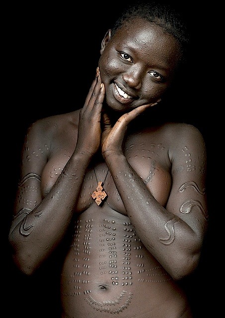 Naked ethiopian women african