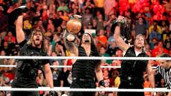 swaggiestwin:  The Shield winning on Raw.  This&rsquo;s the little bit of ‘rasslin’ I still watch. The Shield.