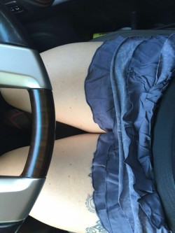 stroebelandre:  Sexy wife drivingthis is the first picks i have ever shared of my wife please need positive feedback to convince her that i can post more 