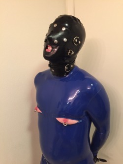 Rubber pups, bondage and chubs!