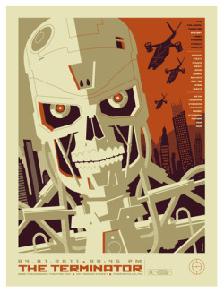 mello-artbox:  terminator poster by *strongstuff