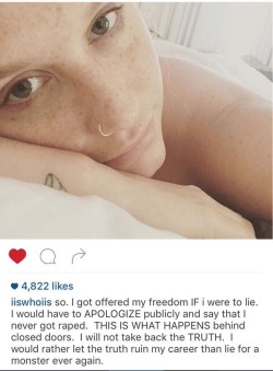may:  commongayboy:  Kesha was offered her freedom only if she were to lie and say that she wasn’t raped. Fuck Luke. Let her go. #FreeKesha  THIS IS SO DISGUSTING 