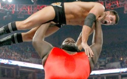 rwfan11:  Cody Rhodes and Mark Henry ….wish you were Mark’s thumb don’t you!? ;-) 