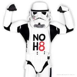#noh8 #starwars #starwarsday #maythe4thbewithyou #stormtroopers