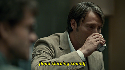 hxcfairyhasmoved: How to make Hannibal Lecter unclassy in 0.2 seconds. 